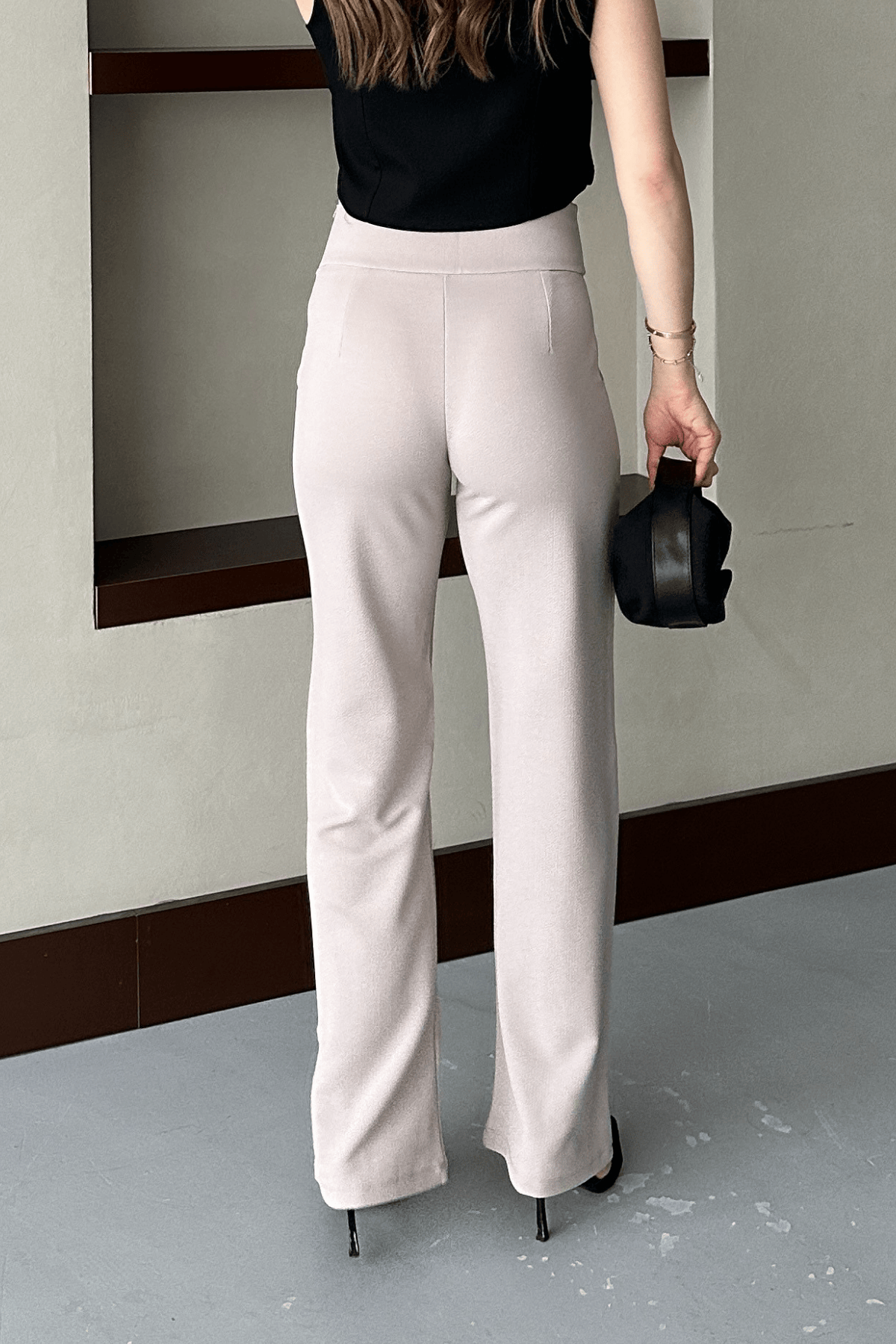 Vetra Bel Korsaj Pantolon - Bej